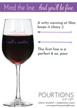 Load image into Gallery viewer, "Call A Cab" Wine Glass