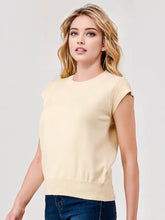 Load image into Gallery viewer, Cap Sleeve Essential Layering Sweater