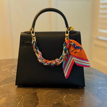 Load image into Gallery viewer, Braided Scarf Chain Purse or Phone Lanyard