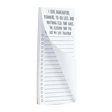 Load image into Gallery viewer, Funny List Pad