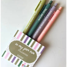 Load image into Gallery viewer, Tay Inspired "Folkmore" Gel Ink Pen Set