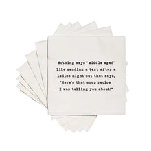 Load image into Gallery viewer, Funny Cocktail Napkins