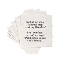 Load image into Gallery viewer, Funny Cocktail Napkins