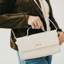 Load image into Gallery viewer, Urban Foldover Woven Clutch Crossbody