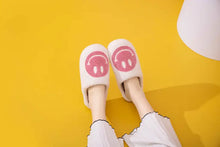 Load image into Gallery viewer, Happy Face Comfort Fluffy Slider