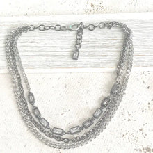Load image into Gallery viewer, Mixed Metal Edgy Glam silver