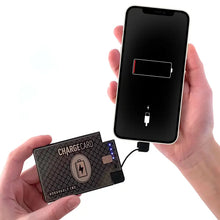 Load image into Gallery viewer, Chargecard® Ultra-Thin Credit Card Size Phone Charger