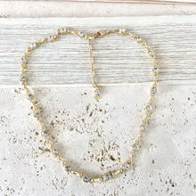 Load image into Gallery viewer, Equestrian Linked Chain Layering Crystal Necklace