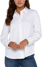 Load image into Gallery viewer, Long Sleeve Button Front Knit Shirt