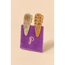 Load image into Gallery viewer, Jeweled Hair Clips (Set of 2)