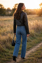 Load image into Gallery viewer, Phoenix Edge Studded Bomber Jacket