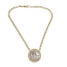 Load image into Gallery viewer, Italian Coin Necklace European Vintage Inspired