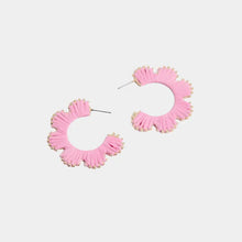 Load image into Gallery viewer, Floral Hoop - Pink