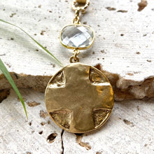 Load image into Gallery viewer, Lord’s Prayer Medallion Necklace