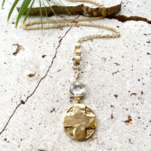 Load image into Gallery viewer, Lord’s Prayer Medallion Necklace