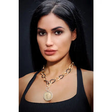 Load image into Gallery viewer, Reversible Pewter Pendant - H134