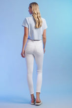 Load image into Gallery viewer, High Rise Heavily Destructed Ankle Skinny