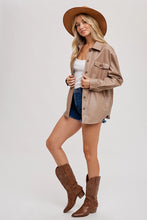 Load image into Gallery viewer, Vegan Leather Shacket