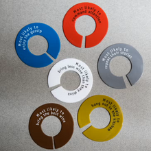 Load image into Gallery viewer, Wine Glass Identifiers (Set of 6)