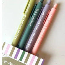 Load image into Gallery viewer, Tay Inspired "Folkmore" Gel Ink Pen Set