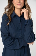 Load image into Gallery viewer, Pleated Sleeve Button Front Shirt