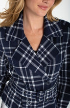 Load image into Gallery viewer, Cropped Trench jacket w/belt