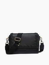 Load image into Gallery viewer, Francesca Whipstitch Flapover Crossbody