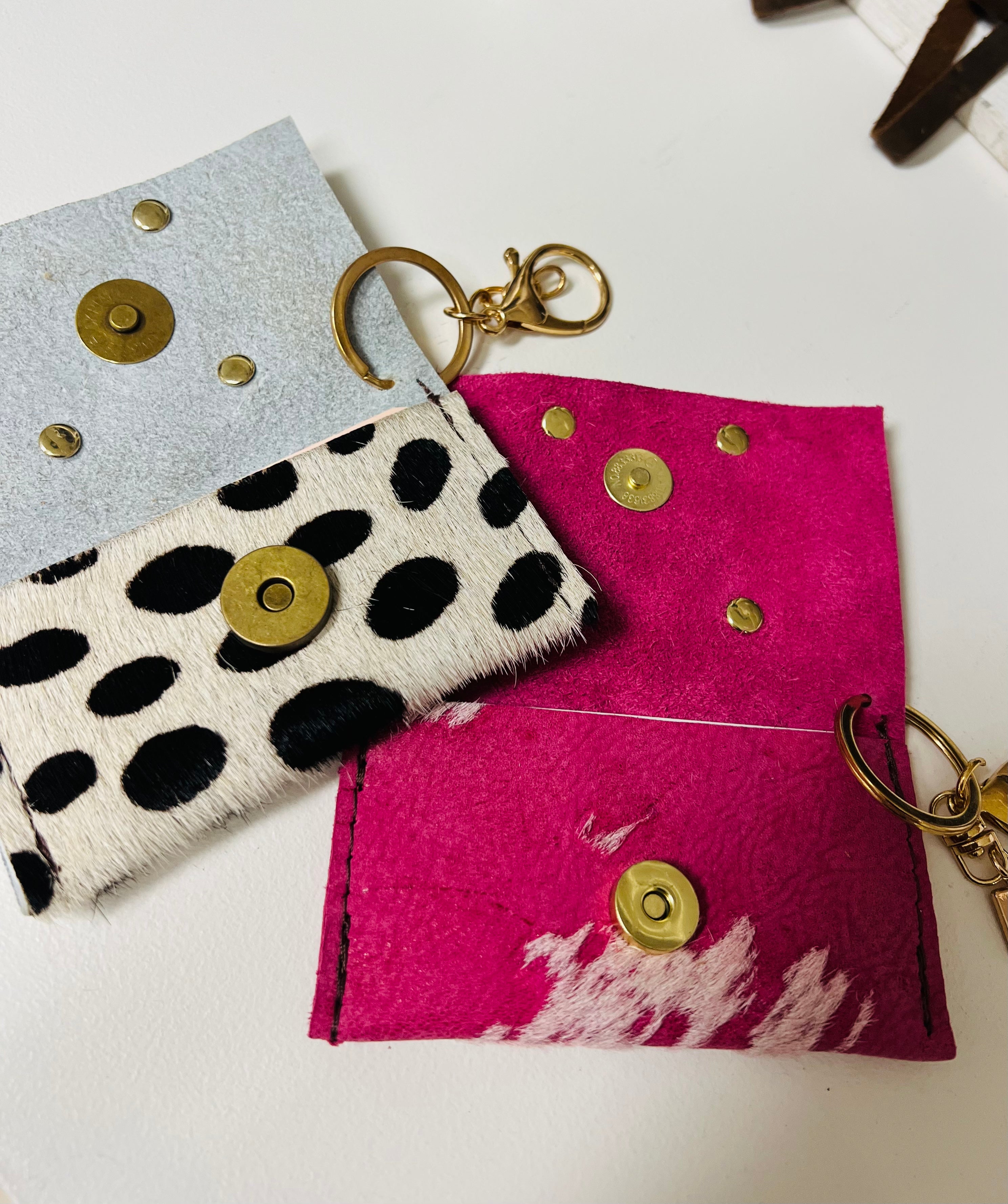 12 LV Upcycled Card Holder/Key Chain/Wallet ideas