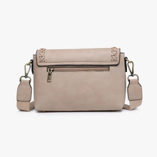 Load image into Gallery viewer, Francesca Whipstitch Flapover Crossbody