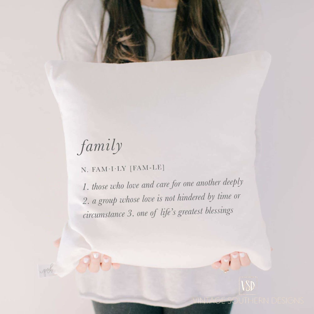 Definition of Family Pillow