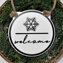 Load image into Gallery viewer, Interchangeable Welcome Sign Home