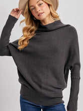 Load image into Gallery viewer, Slouch Neck Dolman Pullover
