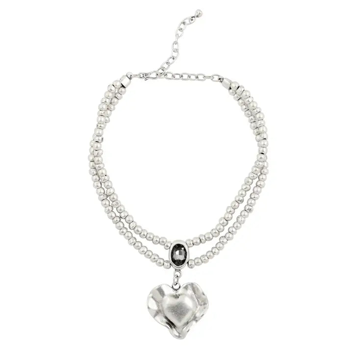 Pewter Necklace 3130
