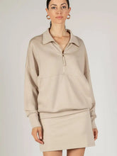 Load image into Gallery viewer, Butter Modal Zip Up Pullover
