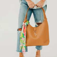 Load image into Gallery viewer, Haddie Hobo Vegan Leather Tote

