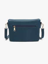 Load image into Gallery viewer, Aubree Flapover Multi-Compartment Crossbody Bag
