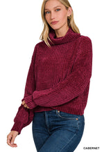 Load image into Gallery viewer, Chenille Turtleneck Sweater
