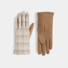 Load image into Gallery viewer, Houndstooth Touchscreen Gloves

