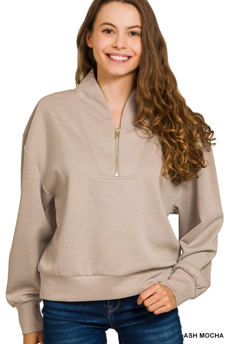 Scuba Half Zip Pullover