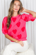 Load image into Gallery viewer, Charming Heart Embellished Crewneck
