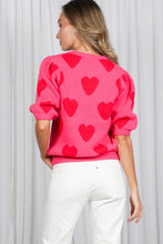 Load image into Gallery viewer, Charming Heart Embellished Crewneck
