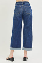 Load image into Gallery viewer, 4 Way Stretch Slouchy Crop Barrel Cuffed Jeans
