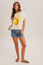 Load image into Gallery viewer, Crew Neck Lemon Sweater
