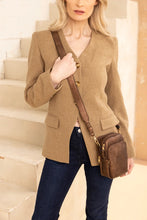 Load image into Gallery viewer, Parker 3 Compartment Crossbody with Pouch
