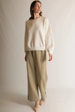 Load image into Gallery viewer, Butter Modal Pearl Trim Pullover
