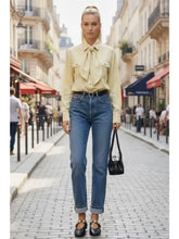 Load image into Gallery viewer, The Modern 2 Way Blouse w/ Detachable Bandana Scarf
