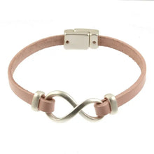Load image into Gallery viewer, Infinity Symbol Bracelet with Magnetic Clasp
