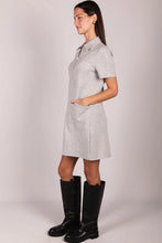 Load image into Gallery viewer, Butter Modal Quarter Zip Short Sleeve Dress
