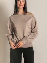 Load image into Gallery viewer, Butter Modal Boat Neck Long Sleeve Top
