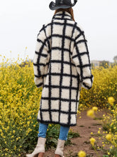 Load image into Gallery viewer, Multi Plaid Lined Long Coat
